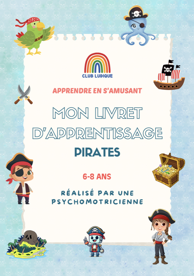 Couverture du cahier d'activités Les Pirates