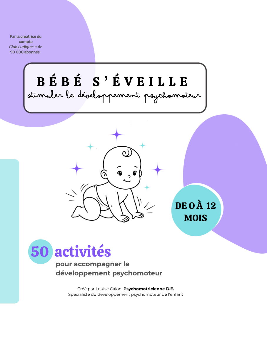 Couverture du livre Bébé S'éveille de Louise Calon